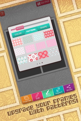 Frame it! Instant Photo Collage, Border and Grid Maker - Full version screenshot 2