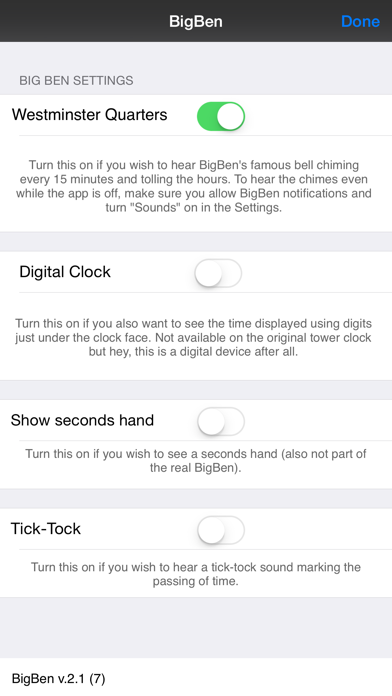 How to cancel & delete Big Ben from iphone & ipad 2