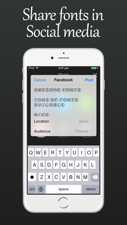 Fancy Fonts Pro - Cool fonts for iOS8 !!