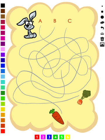 アクティブ！塗り絵の本 迷路と迷路を持つ子どものための動物の学習ゲームのおすすめ画像2