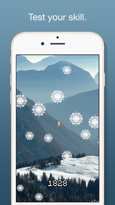 How to cancel & delete Snowflakes Arcade Challenge from iphone & ipad 2