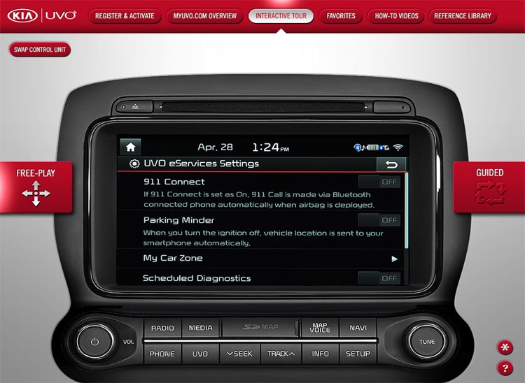 UVO eServices Simulator screenshot-3
