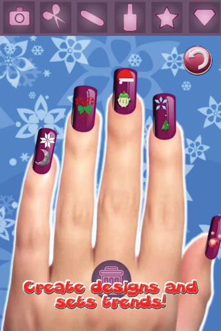 Christmas Nails Salon screenshot 2