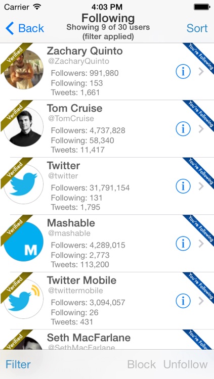 Find Unfollowers And Track New Followers On Twitter - Pro Edition
