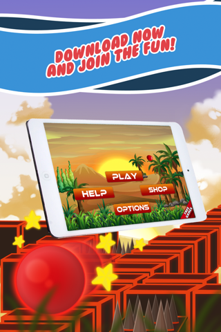 Bouncy Red Ball Fast Wipeout screenshot 3