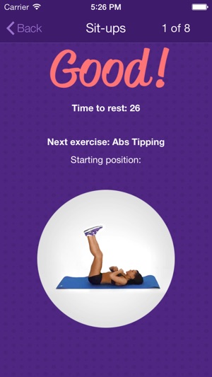 Amazing Abs – Personal Fitness Trainer App – Daily Workout V(圖4)-速報App