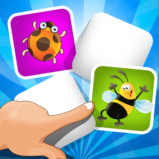 A Matching Game for Children: Learning with Bugs and Insects icon
