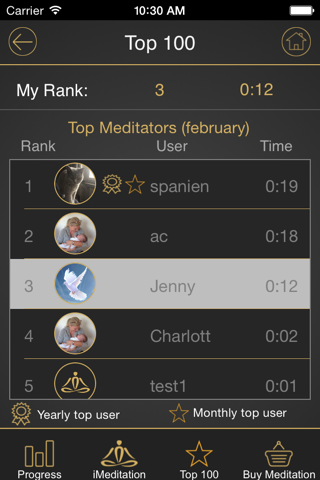 iMeditation Spanish screenshot 3