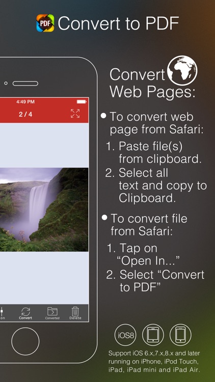 Convert to PDF - Convert Documents, Web Pages, Photos and more to PDF