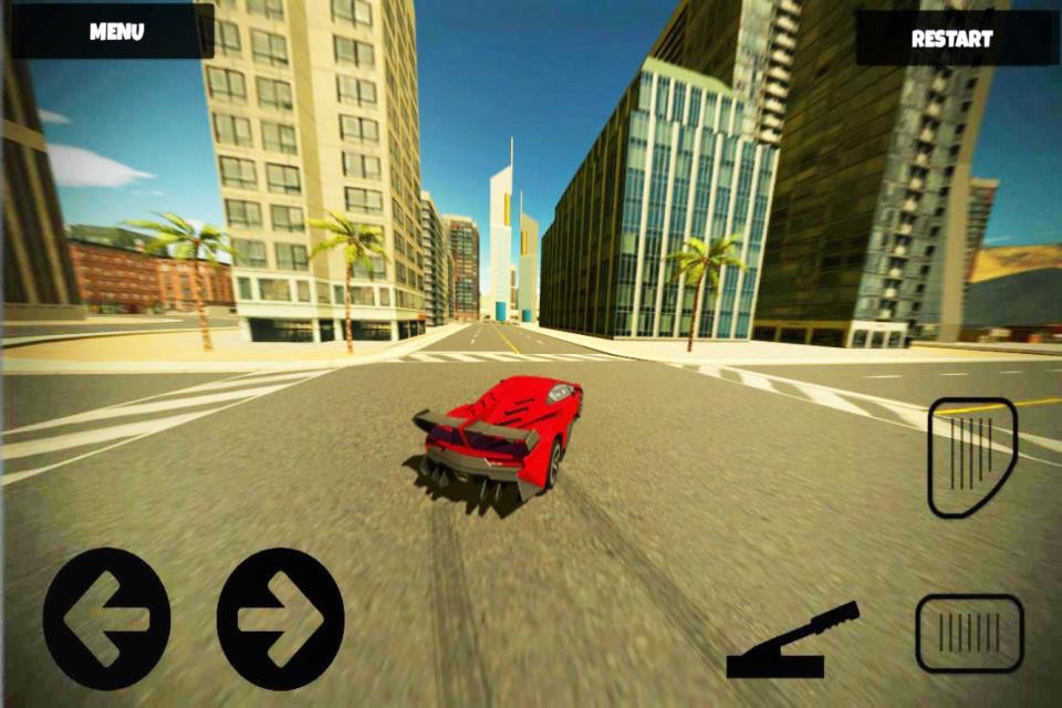 Dubai City Driving Simultor 3D 2015 : Expensive cars street racing by rich driver. screenshot 2