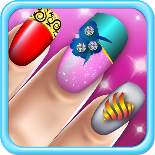 Nail Salon Party - Makeover Beauty Spa Dress Up Game For Girls and Kids Icon