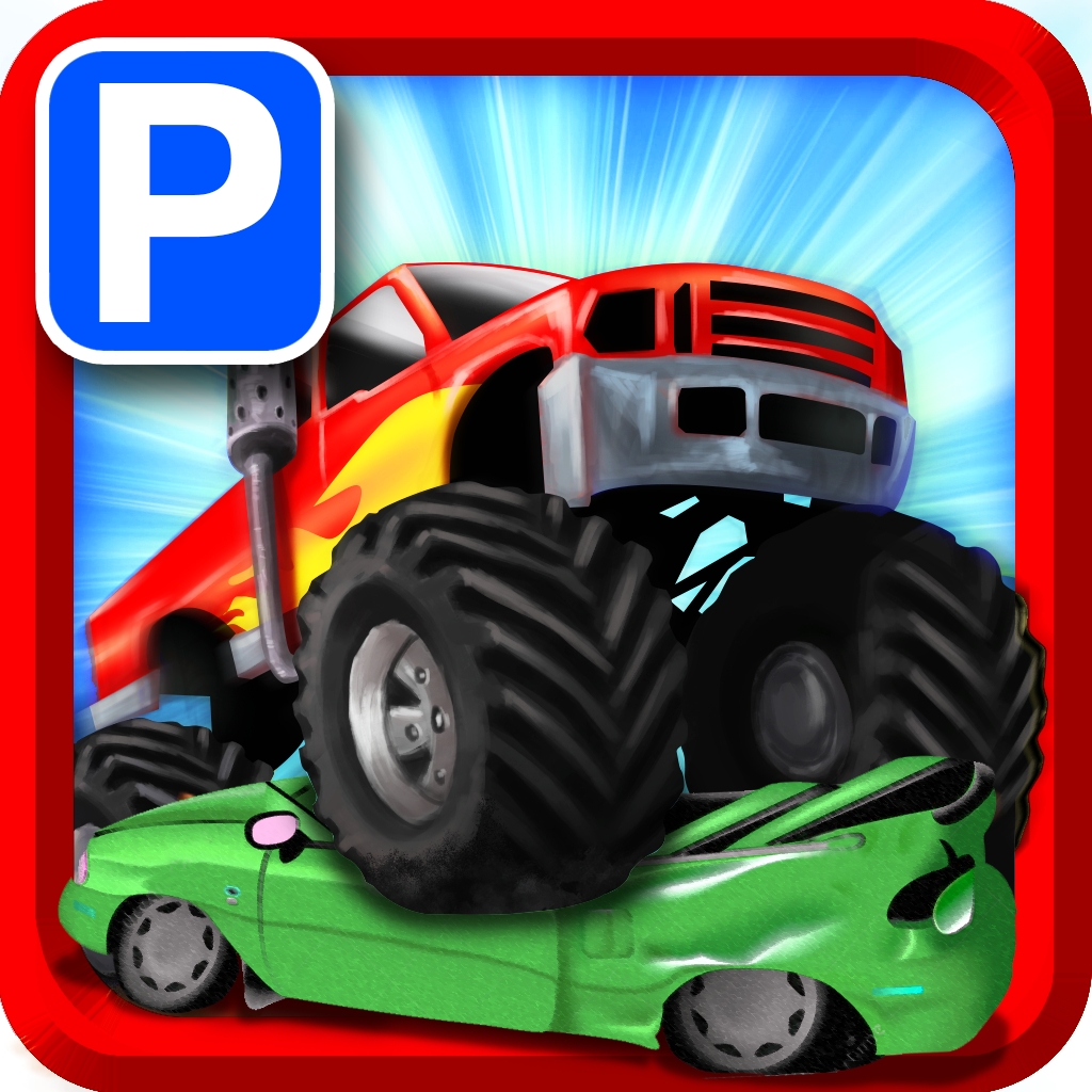 Get Monster Truck Jam - Expert Car Parking School Real Life Driver Sim Park In Bay Racing Games for iOS, iPhone, iPad Aso Report