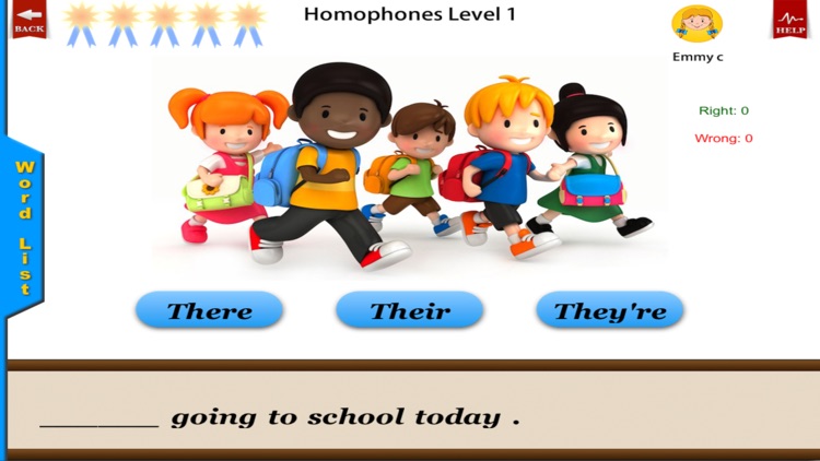 Homophones Free - English Language Art Grammar App