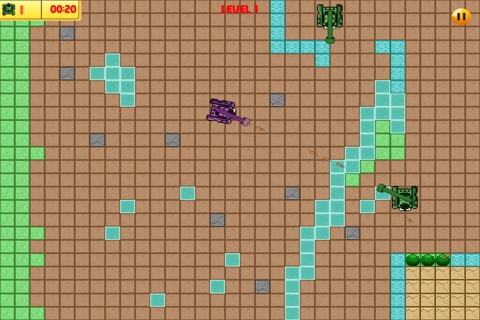 Army Tanks War - Epic Battle of the Military Block World screenshot 2