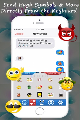 Animated 3D Emoji Keyboard - Animated GIF Emoji Icons Keyboard screenshot 4