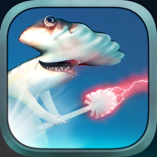 Mecha Dino Shark With Toilet Brush iOS App