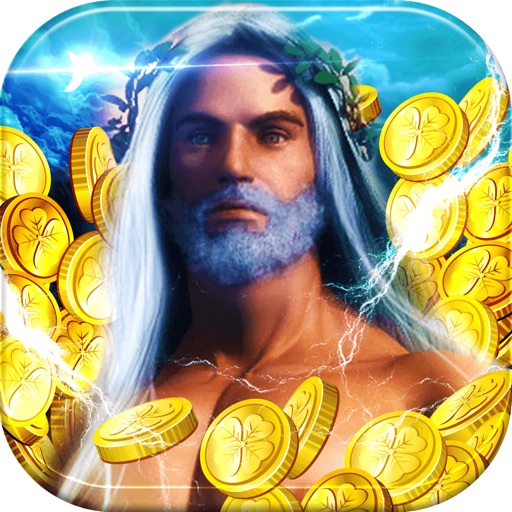 A King Olympus Coin Dozer PRO - Zeus Arcade Game