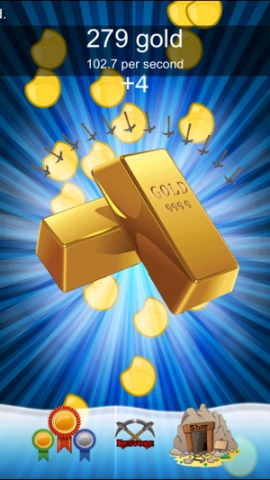 Gold Rush Clicker - Nuggets and Bars Min