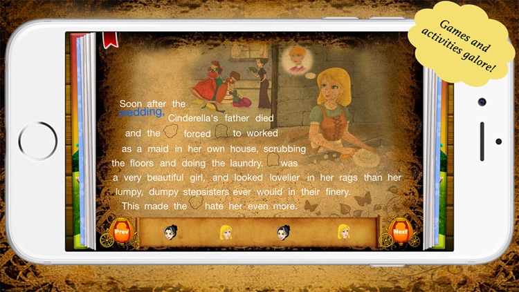 Cinderella Sticker Book by Story Time for Kids