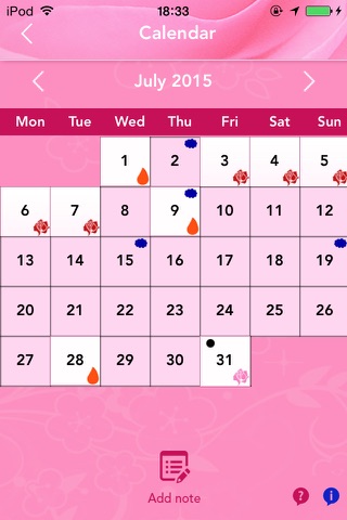 MyPeriod Tracker screenshot 4