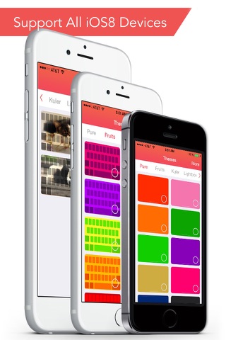 CoolKeyboard Free - Cool Keyboard Themes & Custom Wallpaper Skins for iOS 8 screenshot 2