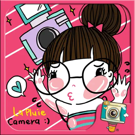 La Pluie Camera by Photoup - Cute Cartoon stickers Decoration - Stamps Frames and Effects Filter photo app Cheats