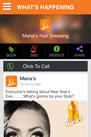 Maria's Hair Dressing screenshot 2