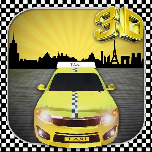 ` Fast Taxi Driver race mania 3D - Super Highway racing game Icon