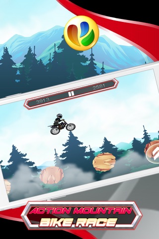 Action Mountain Bike Racing Game screenshot 2