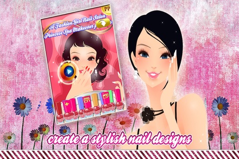 A Fashion Girl Nail Salon Princess Spa Premium screenshot 3