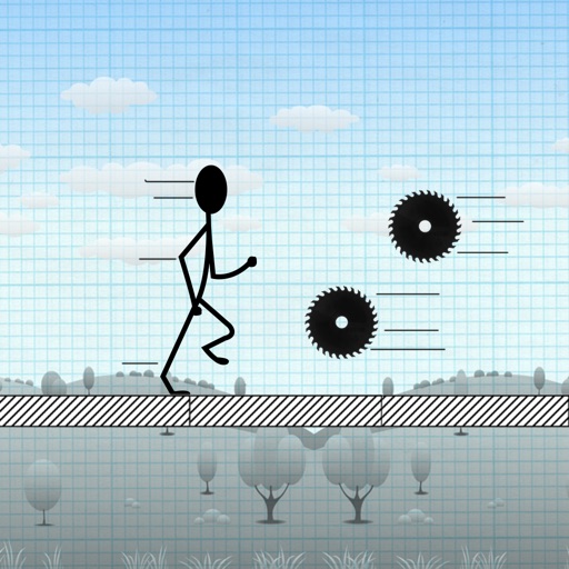 Stick-man Run and Jump - Impossible plat-form dash iOS App