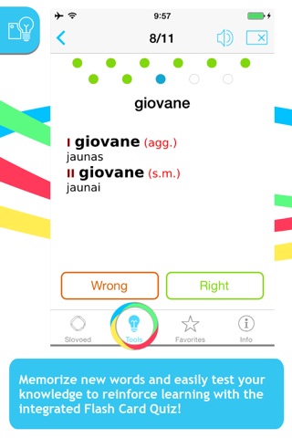 Italian <-> Lithuanian Slovoed Compact talking dictionary screenshot 4