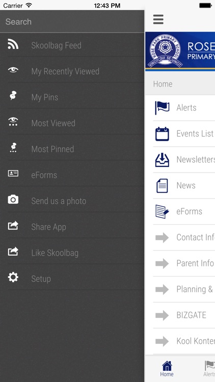 Rose Park Primary School - Skoolbag