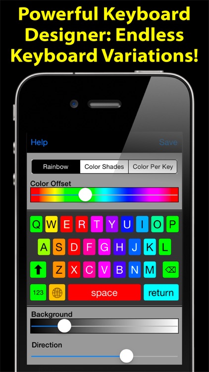 Rainbow Keyboard. screenshot-3
