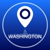 Washington Offline Map + City Guide Navigator, Attractions and Transports
