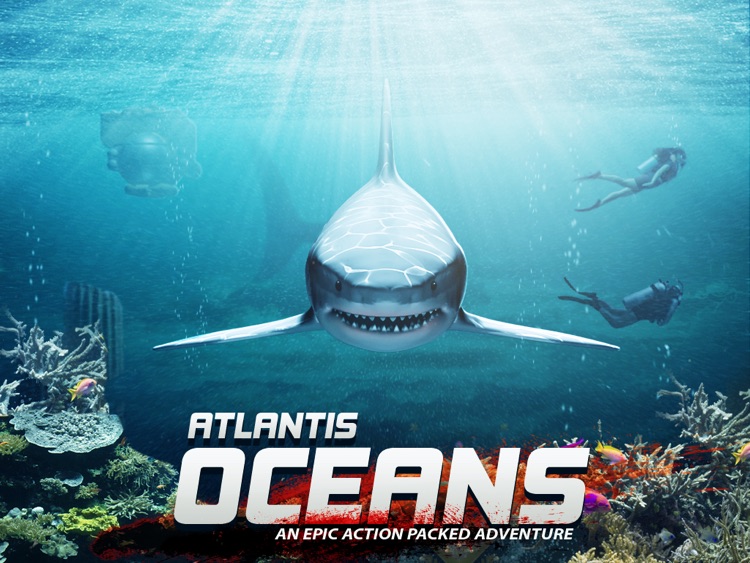 Atlantis Oceans HD Scuba Diving Shark Dolphin Fish Whale screenshot-0