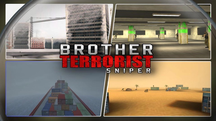 Brother Terrorist Sniper - First Person Sniper Shooting Game