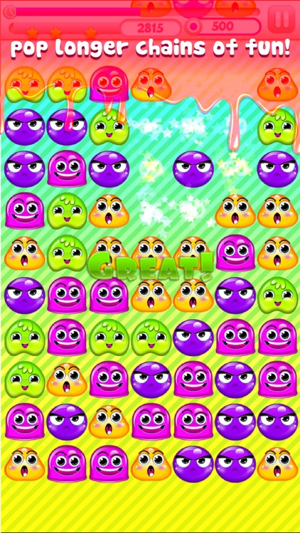 Jelly Pop King! Popping and Matching Line Game! screenshot-3