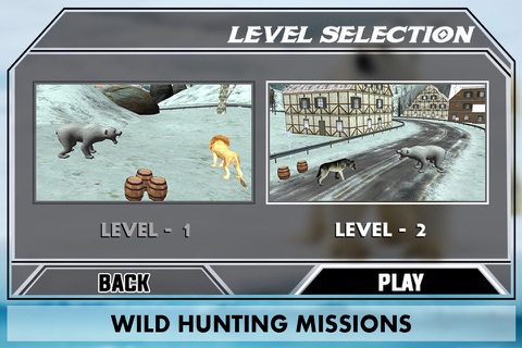 Wild Bear Attack Simulator 3D – lives life of polar bear & hunt down the jungle animals screenshot 4