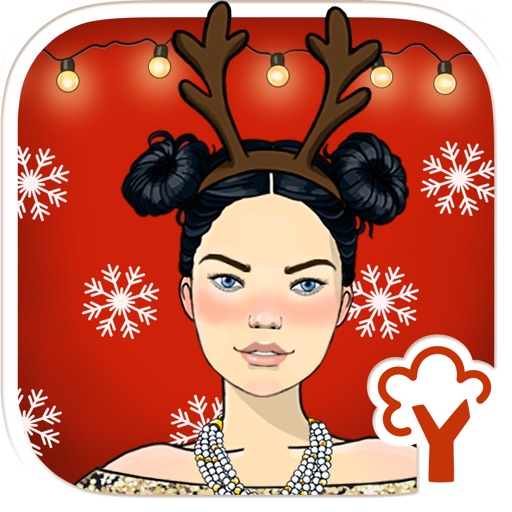 Christmas Walks!! Dress Up, Make Up and Hair Styling game for girls icon