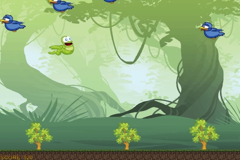 Flying Guardian Rush - Tappy Grub Mania screenshot 4