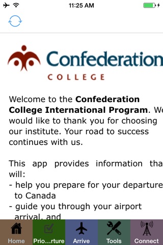 Confederation College Arrival screenshot 4
