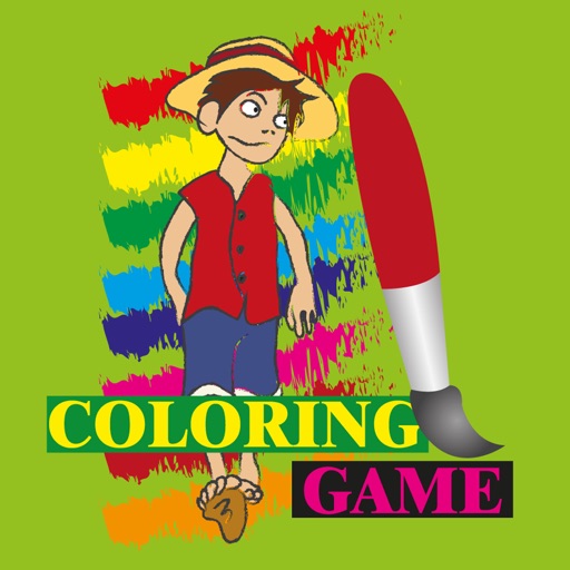 Coloring Game for One Piece (Painting version)