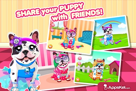 Fun Doggy Dress Up - Beauty Baby Pup Pets Salon And Hair Fashion For Girls Free Game screenshot 3
