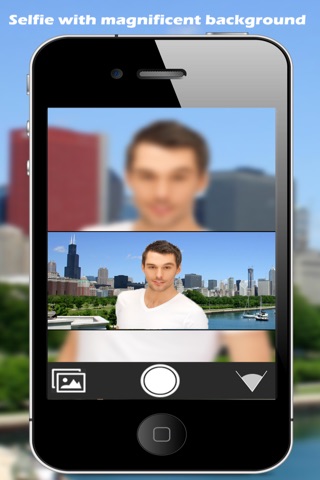 PanoSelfie: panorama selfie & wide angle group photo for free by front facing camera screenshot 3