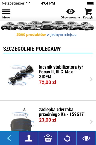Ford.Sklep.pl Części Zamienne screenshot 2