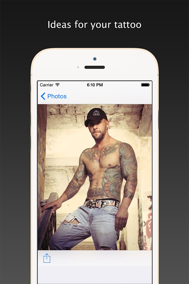 Tattoo for Men Ideas HD screenshot 2