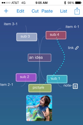 IdeaMapper - Visualize your thoughts. screenshot 2