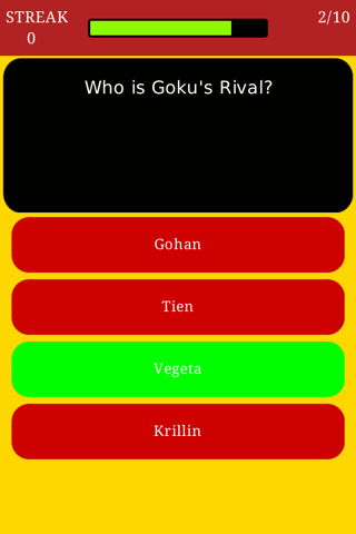 Trivia for Dragon Ball Z - Fan Quiz for the cartoon series screenshot 4