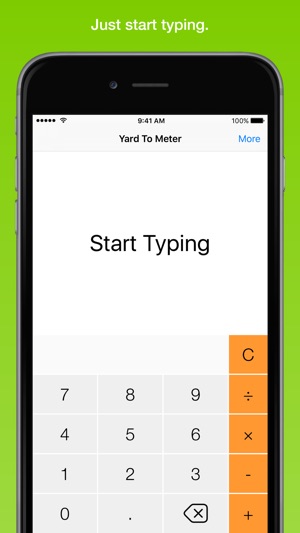 Yard To Meter, the fastest distance converter(圖1)-速報App